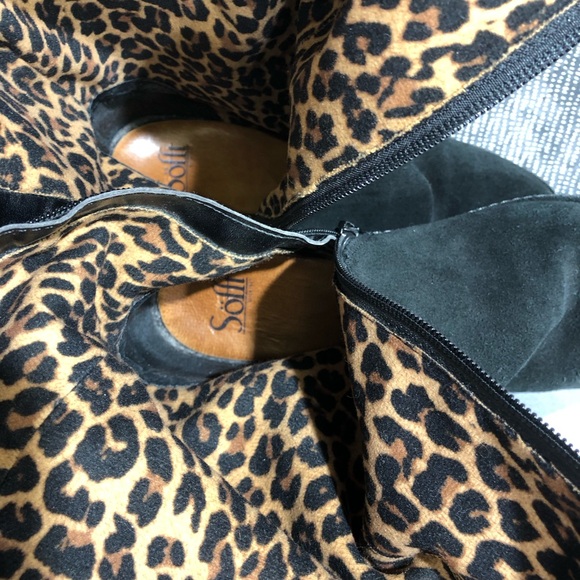 Sofft Calida Tall Suede Boots - Picture 5 of 11